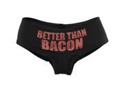 Better Than Bacon Funny Black Women s Booty Shorts