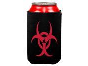Zombie Biohazard Symbol All Over Can Cooler