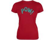 POW Inspired By Keith Moon Red Juniors Soft T Shirt