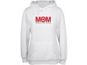 Mothers Day MOM Master Of Mulit tasking White Juniors Soft Hoodie
