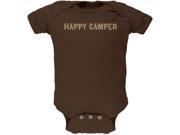 Happy Camper Brown Soft Baby One Piece