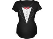 Tuxedo Costume Black Maternity Soft T Shirt