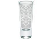 Tiki Face 2 Etched Shot Glass Shooter