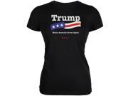 Election 2016 Trump Make America Great Black Juniors Soft T Shirt