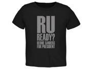 Bernie Sanders Are You Ready 2016 Black Toddler T Shirt