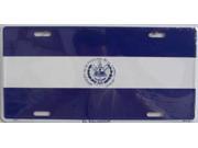 El Salvador Flag License Plate