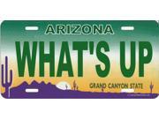Arizona What s Up Photo License Plate Free Personalization on this Plate