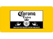 Corona Photo License Plate
