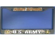 Army Strong Photo License Plate Frame Free Screw Caps with this Frame