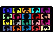 The Beatles Colorama License Plate