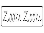 Zoom Zoom Photo License Plate