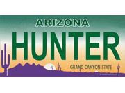 Arizona HUNTER Photo License Plate Free Personalization on this Plate