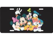 Disney Characters Photo License Plate