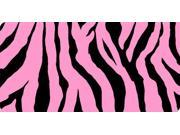 Pink Zebra Print Photo License Plate Free Personalization on this Plate