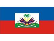 Haiti Flag Photo License Plate Free Personalization on this plate