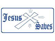 Jesus Saves Photo License Plate