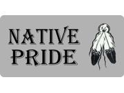 Native Pride Photo License Plate