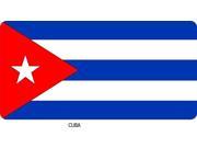 Cuban Flag Photo License Plate Free Personalization on this Plate