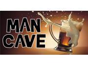 Man Cave Photo License Plate
