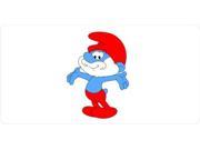 Papa Smurf Photo License Plate Free Personalization on this plate