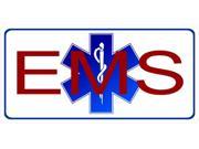 EMS Photo License Plate