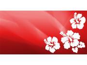 Red Hibiscus Flower Photo License Plate Free Personalization on this Plate