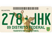 Mexico 09 Distrito Federal Photo License Plate