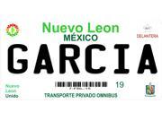 Mexico Nuevo Leon Photo License Plate Free Personalization on this plate