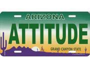 Arizona Attitude Photo License Plate Free Personalization on this Plate