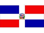 Dominican Republic Flag Photo License Plate Free Personalization on this plate