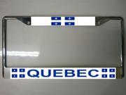 Quebec Canada License Plate Frame Free Screw Caps with this Frame