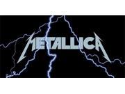 Metallica Lightning License Plate