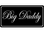 Big Daddy Photo License Plate
