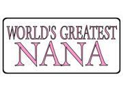 World s Greatest Nana Photo License Plate