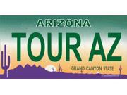 Arizona TOUR AZ Photo License Plate Free Personalization on this Plate
