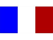 France Flag Photo License Plate Free Personalization on this Plate