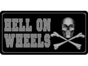 Hell On Wheels Photo License Plate