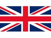British Flag Photo License Plate Free Personalization on this plate