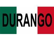 Mexico Durango Photo License Plate Free Personalization on this plate