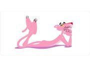 Pink Panther Photo License Plate
