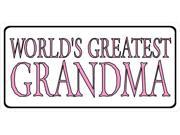 World s Greatest Grandma Photo License Plate