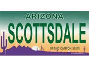 Arizona Scottsdale Photo License Plate Free Personalization on this Plate