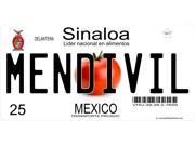 Mexico Sinaloa Photo License Plate Free Personalization on this plate