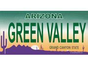 Arizona GREEN VALLEY Photo License Plate Free Personalization on this Plate