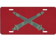 Crossed Cannons Photo License Plates Free Personalization on this Plate