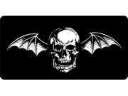 Avenged Sevenfold Deathbat Photo License Plate