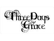 Three Days Grace License Plate