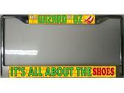 Wizard Of Oz Ruby Slippers Photo License Plate Frame Free Screw Caps Included