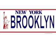 New York Brooklyn Photo License Plate Free Personalization on this Plate