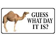 Guess What Day It Is? Photo License Plate
